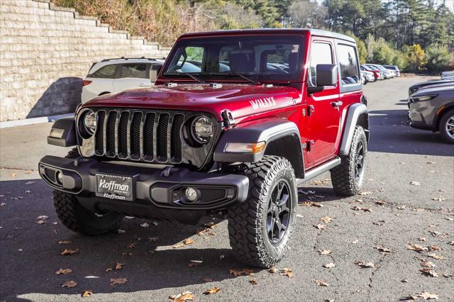 used 2021 Jeep Wrangler car, priced at $31,900