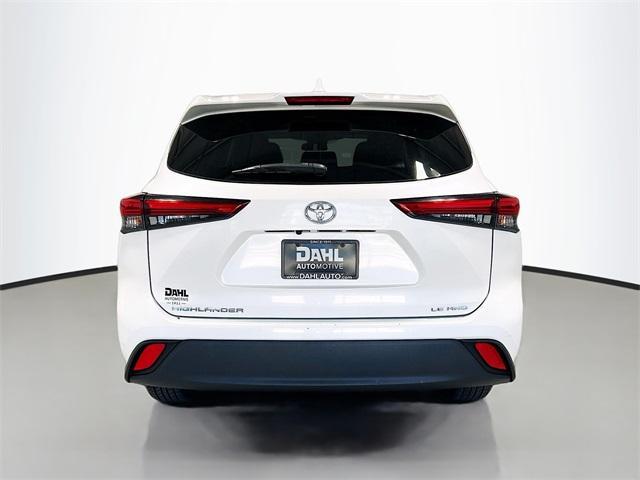 used 2021 Toyota Highlander car, priced at $24,000