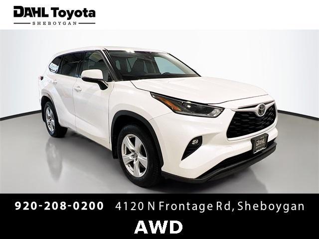 used 2021 Toyota Highlander car, priced at $24,000