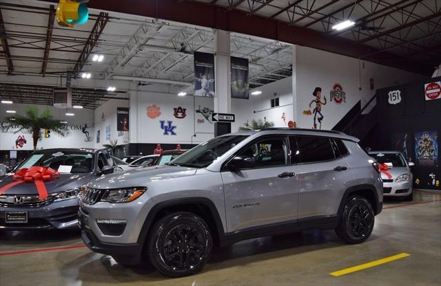 used 2018 Jeep Compass car, priced at $18,985