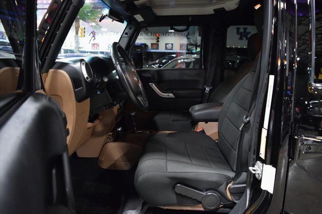 used 2012 Jeep Wrangler Unlimited car, priced at $19,985