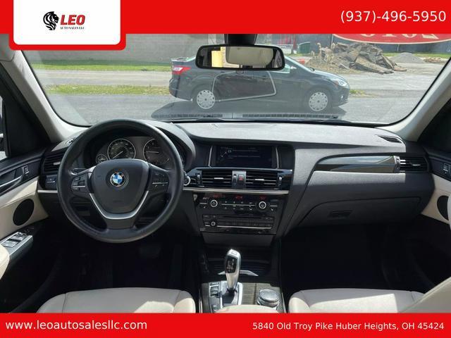 used 2016 BMW X3 car, priced at $16,835