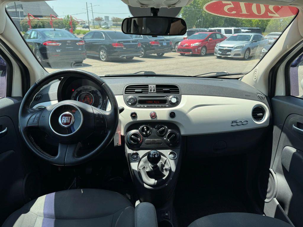 used 2015 FIAT 500 car, priced at $5,485