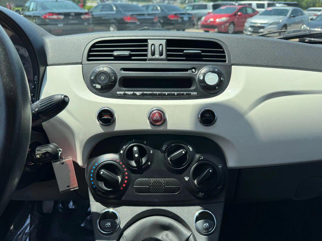 used 2015 FIAT 500 car, priced at $5,485