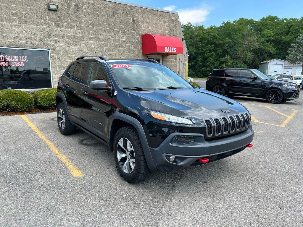 used 2015 Jeep Cherokee car, priced at $10,475