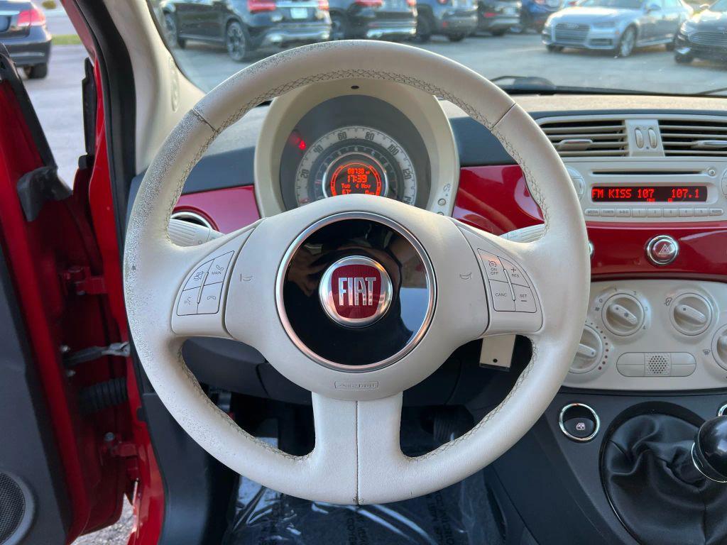used 2015 FIAT 500 car, priced at $5,485