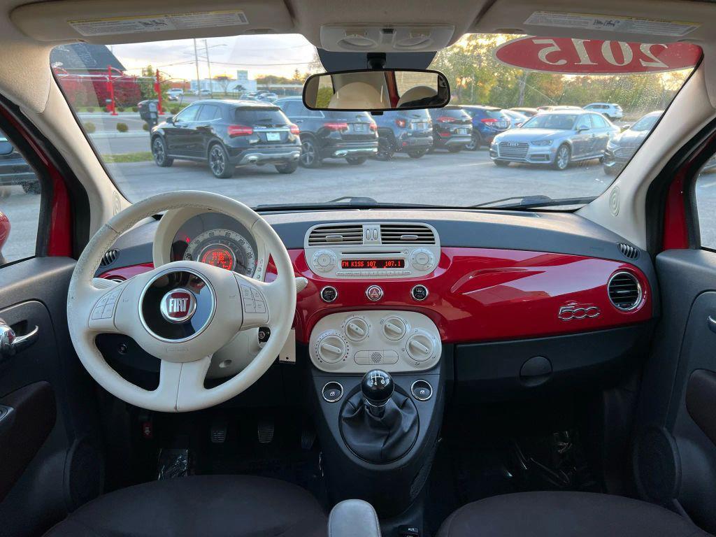 used 2015 FIAT 500 car, priced at $5,485