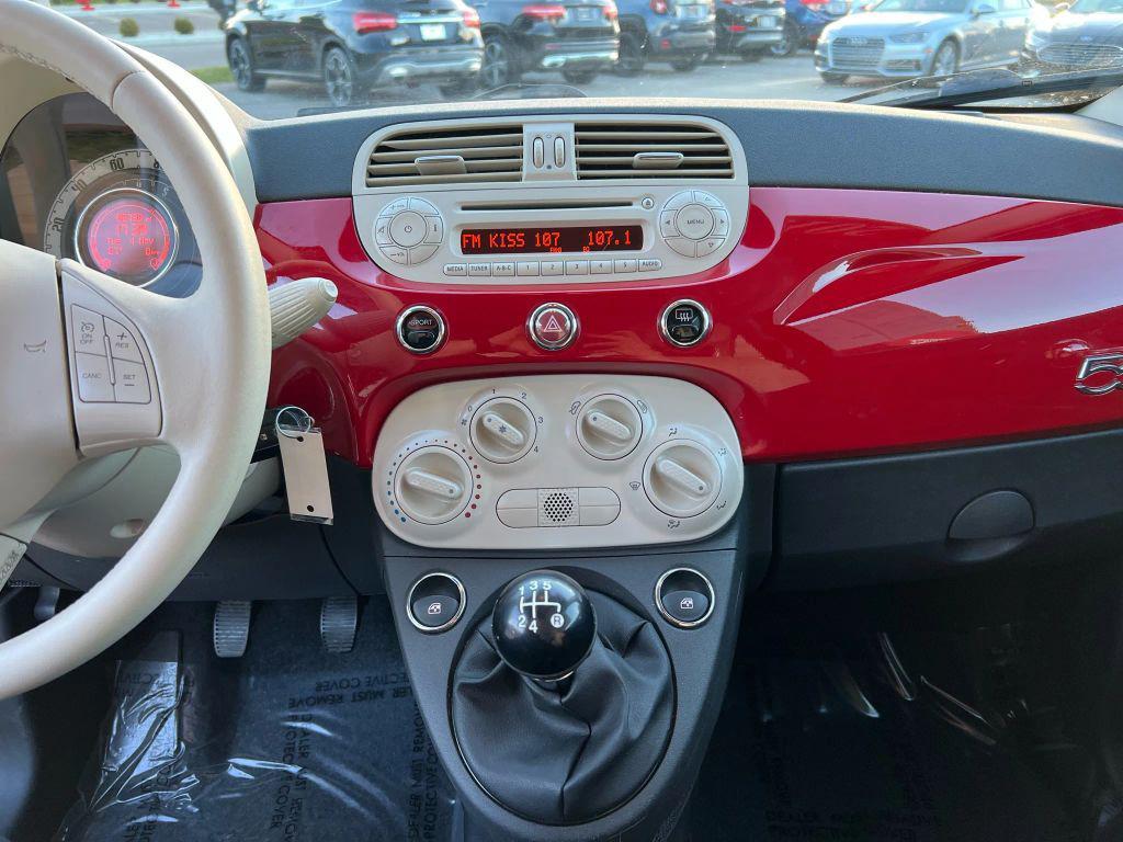 used 2015 FIAT 500 car, priced at $5,485