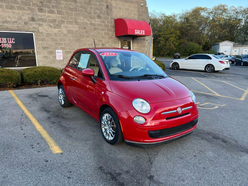 used 2015 FIAT 500 car, priced at $5,485