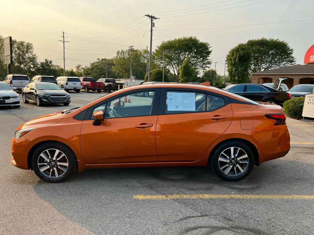 used 2021 Nissan Versa car, priced at $12,975