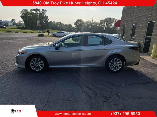 used 2021 Toyota Camry car, priced at $18,615