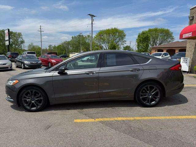 used 2018 Ford Fusion car, priced at $15,985