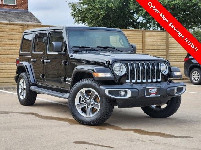 used 2022 Jeep Wrangler Unlimited car, priced at $33,500