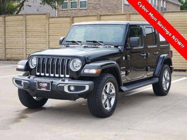 used 2022 Jeep Wrangler Unlimited car, priced at $33,500