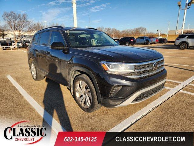 used 2021 Volkswagen Atlas car, priced at $25,000