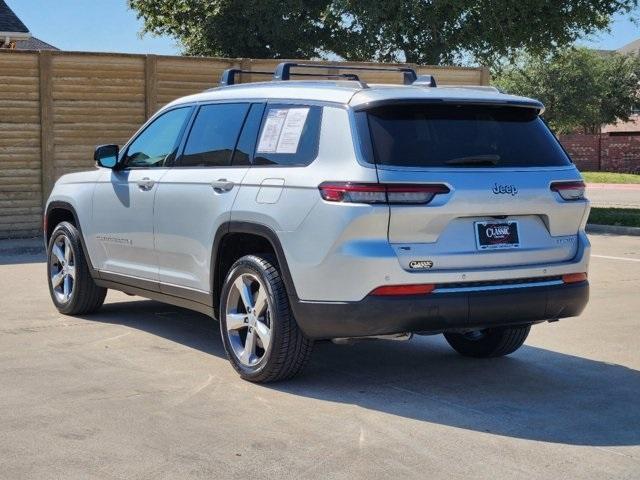 used 2021 Jeep Grand Cherokee L car, priced at $30,000