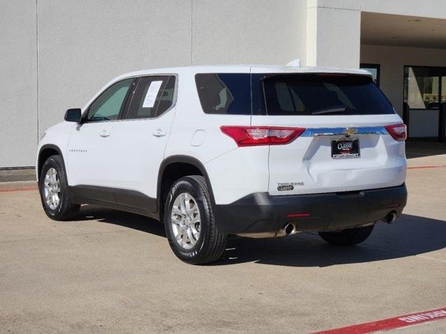 used 2021 Chevrolet Traverse car, priced at $20,000