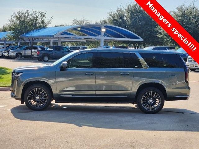 used 2024 Cadillac Escalade ESV car, priced at $77,800