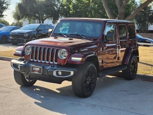 used 2021 Jeep Wrangler Unlimited 4xe car, priced at $34,300