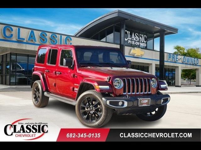 used 2021 Jeep Wrangler Unlimited 4xe car, priced at $34,300