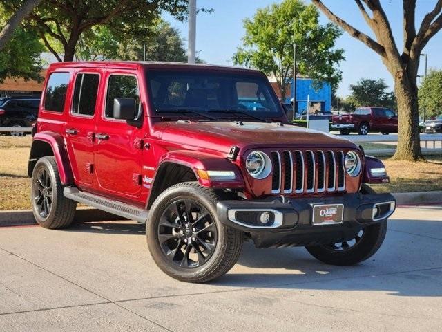 used 2021 Jeep Wrangler Unlimited 4xe car, priced at $34,300