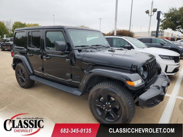 used 2021 Jeep Wrangler Unlimited car, priced at $37,300