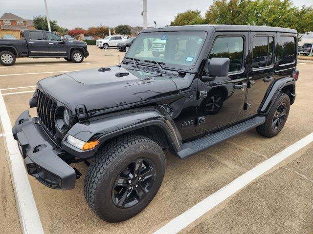 used 2021 Jeep Wrangler Unlimited car, priced at $37,300