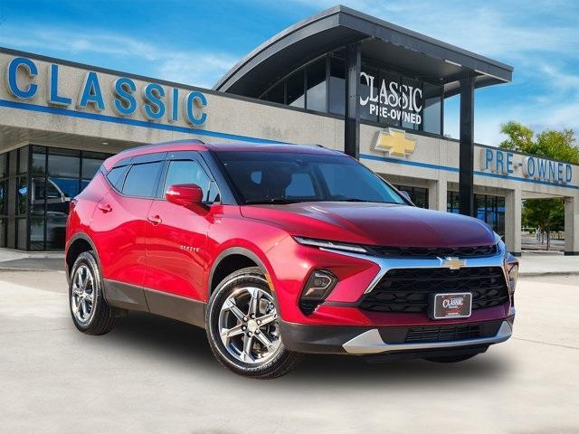 used 2025 Chevrolet Blazer car, priced at $30,697