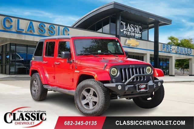 used 2016 Jeep Wrangler Unlimited car, priced at $19,500