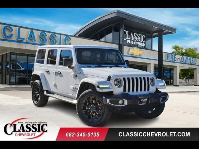 used 2021 Jeep Wrangler Unlimited 4xe car, priced at $30,000