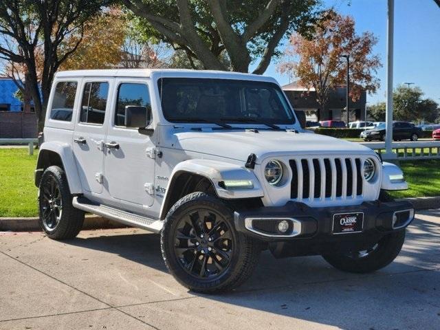 used 2021 Jeep Wrangler Unlimited 4xe car, priced at $30,000