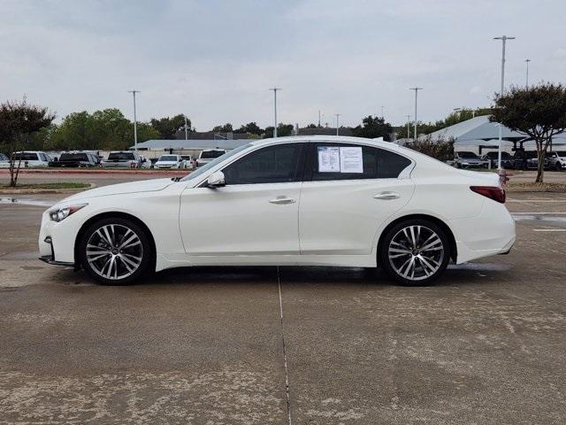 used 2021 INFINITI Q50 car, priced at $28,000