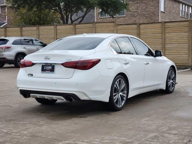 used 2021 INFINITI Q50 car, priced at $26,600