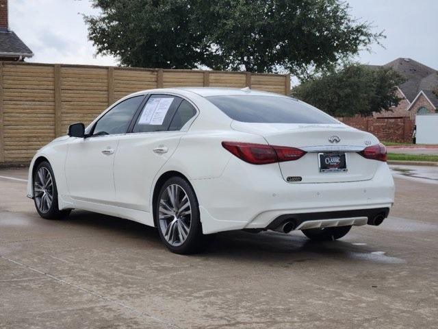 used 2021 INFINITI Q50 car, priced at $28,000