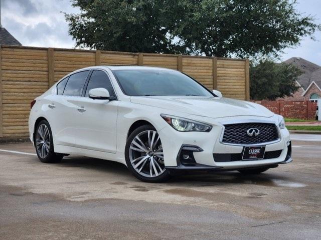 used 2021 INFINITI Q50 car, priced at $26,600