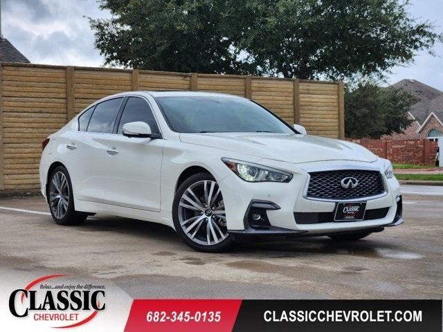 used 2021 INFINITI Q50 car, priced at $28,000