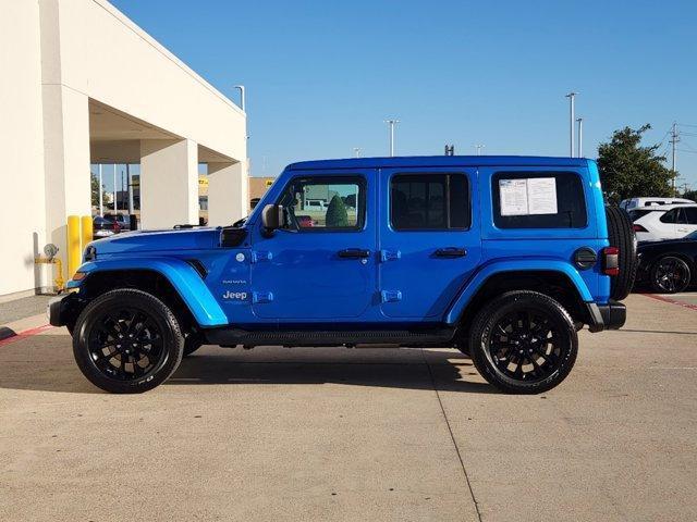 used 2021 Jeep Wrangler Unlimited 4xe car, priced at $34,700