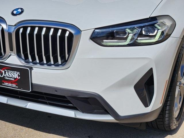 used 2022 BMW X3 car, priced at $27,200