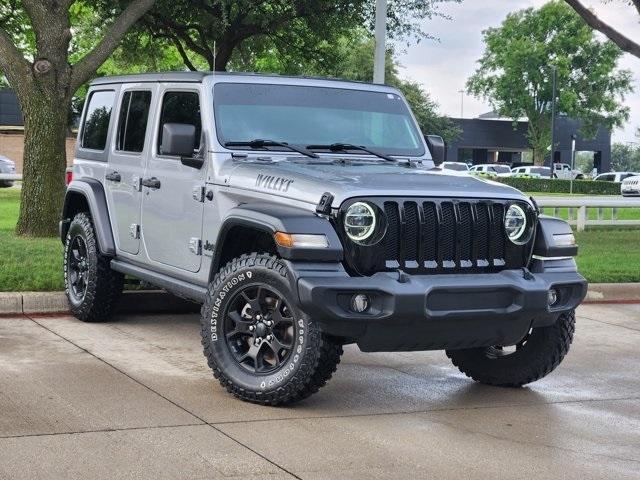 used 2020 Jeep Wrangler Unlimited car, priced at $30,150