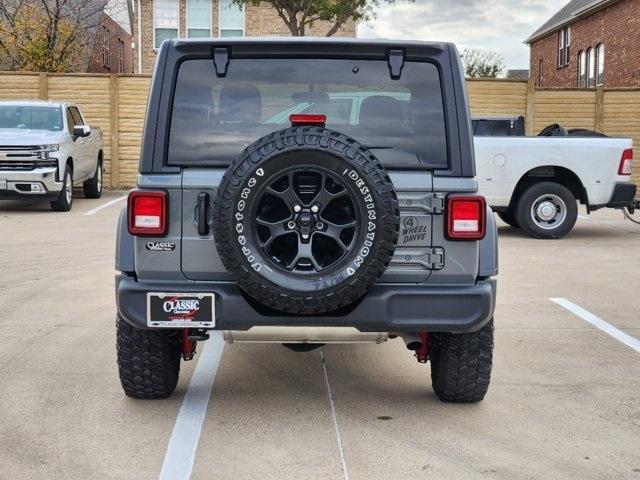 used 2022 Jeep Wrangler car, priced at $29,000