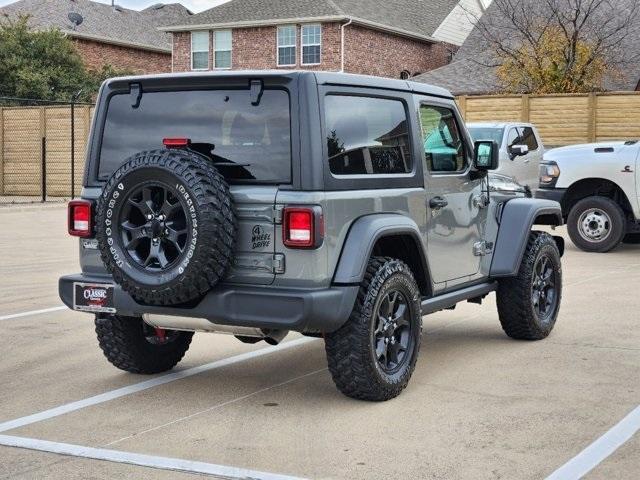 used 2022 Jeep Wrangler car, priced at $29,000