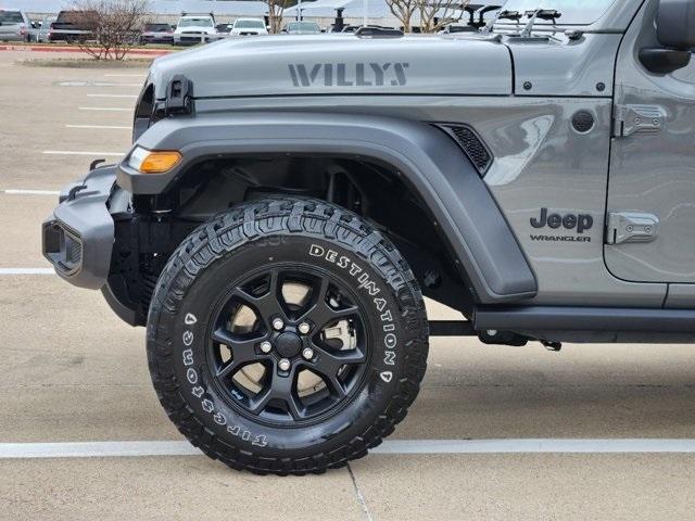 used 2022 Jeep Wrangler car, priced at $29,000