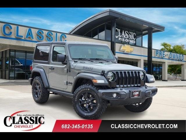 used 2022 Jeep Wrangler car, priced at $29,000