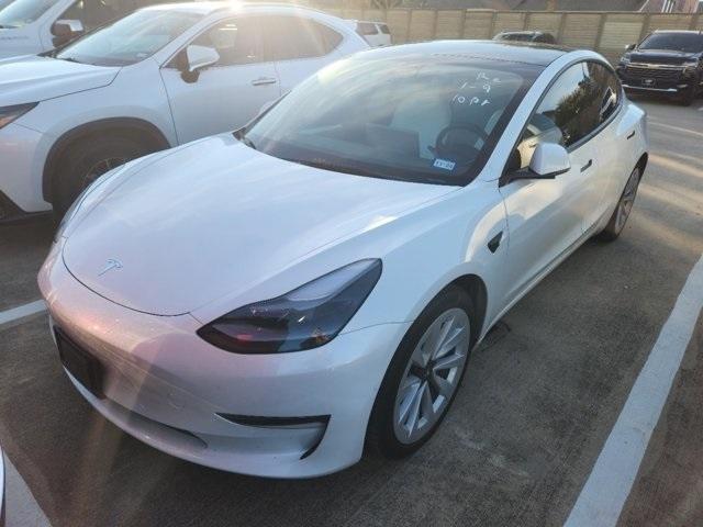 used 2021 Tesla Model 3 car, priced at $26,000