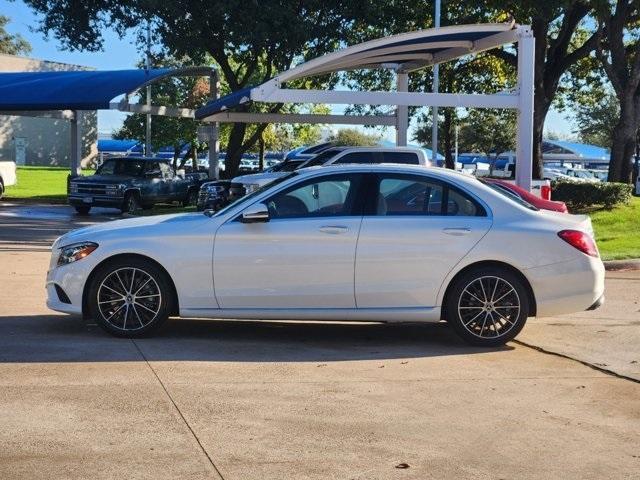 used 2021 Mercedes-Benz C-Class car, priced at $30,000