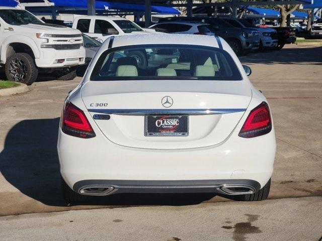 used 2021 Mercedes-Benz C-Class car, priced at $30,000