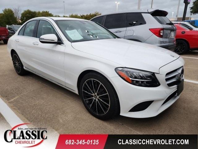 used 2021 Mercedes-Benz C-Class car, priced at $32,000