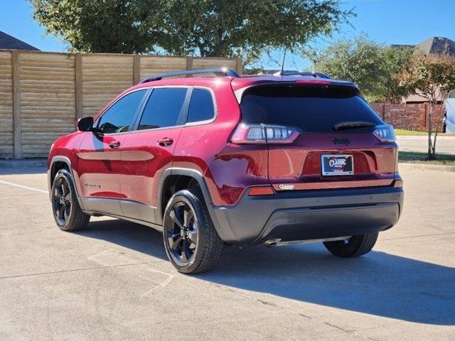 used 2021 Jeep Cherokee car, priced at $18,000