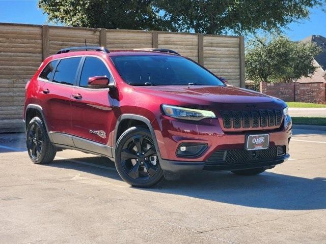 used 2021 Jeep Cherokee car, priced at $18,000