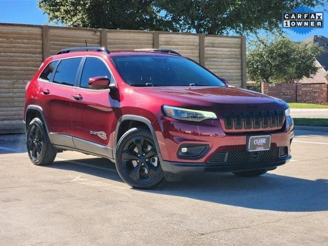 used 2021 Jeep Cherokee car, priced at $16,900